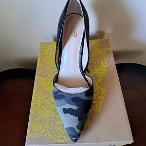 Mix No 6 Camo print heel